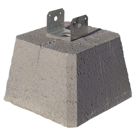 metal bracket pier block